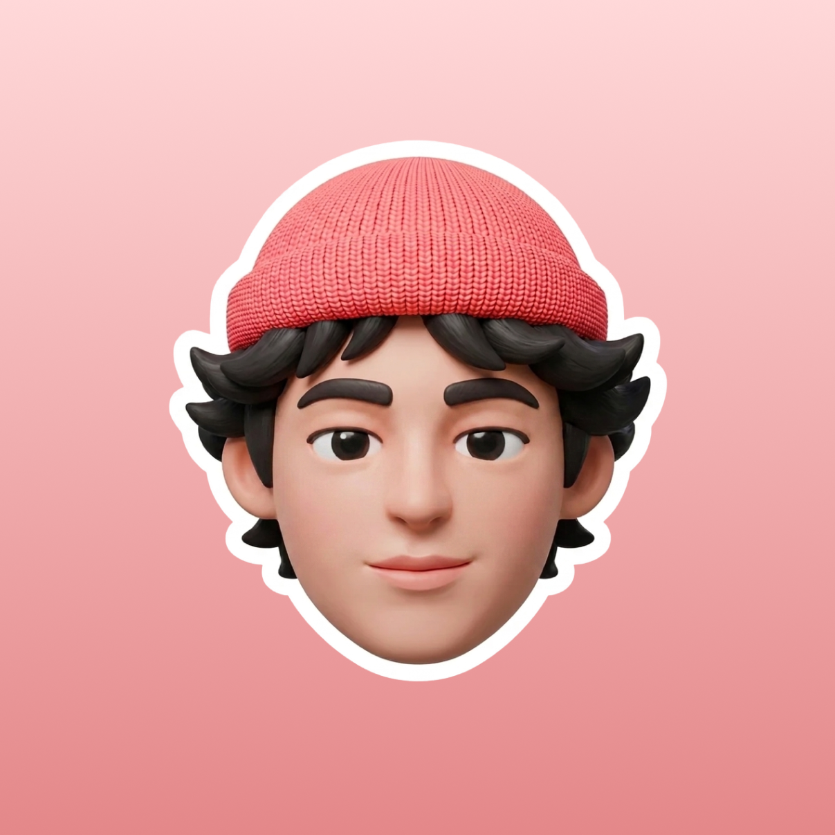 viovaniy's avatar in a red beanie